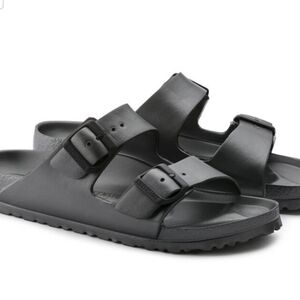 NIB Birkenstock Arizona EVA size 39N in Metallic Anthracite